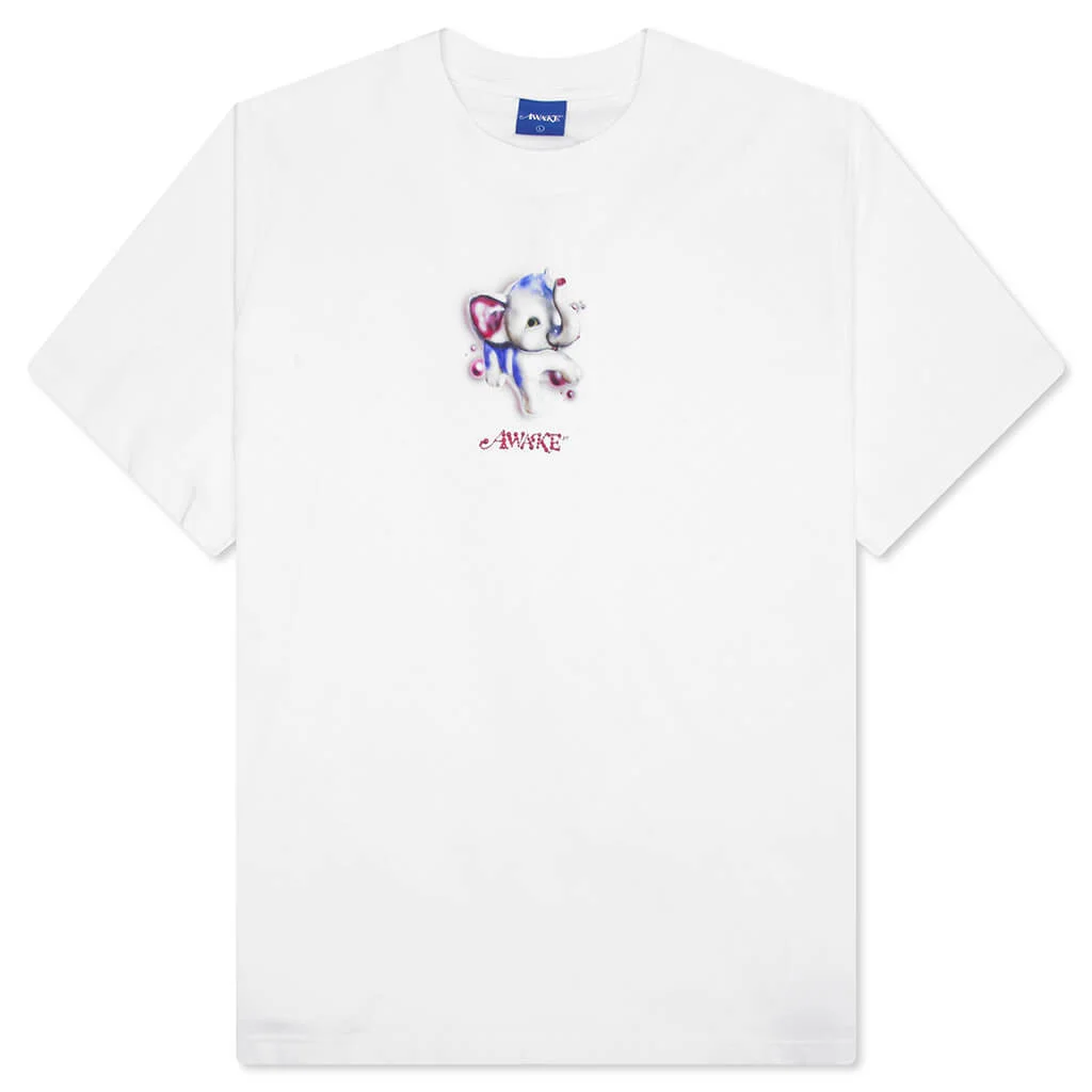 ELEPHANT TEE - WHITE - 1