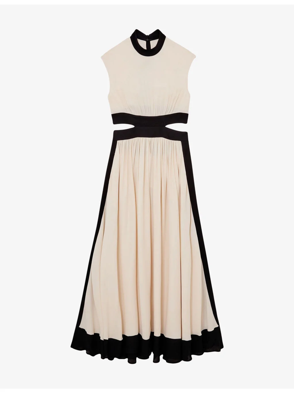 Keeley Cut-Out Woven Maxi Dress - 1