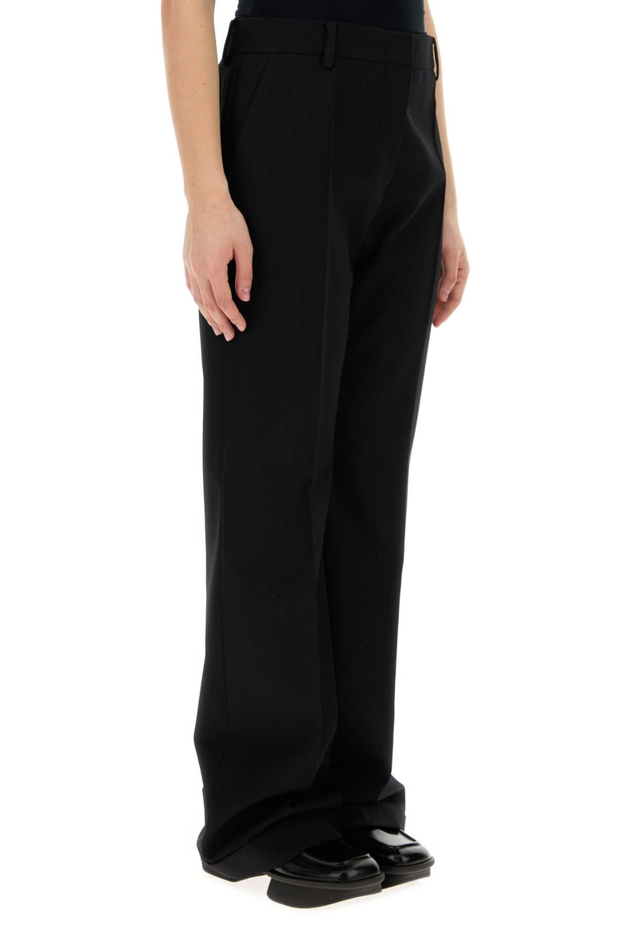 Prada Women Black Gabardine Pant - 3