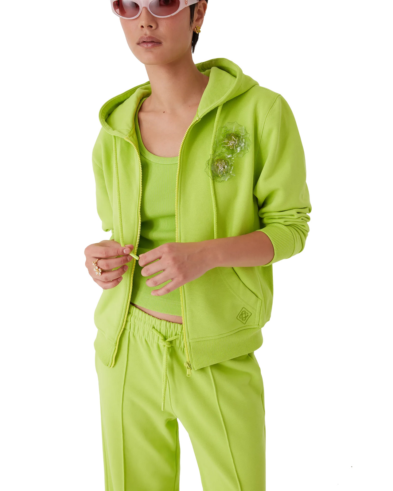 Zip Hoodie | Casablanca Paris - 4