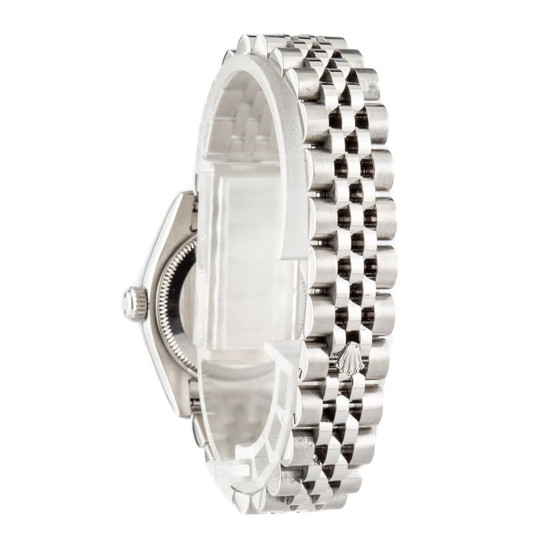 Used Rolex Datejust 179174 White Roman Dial - 3