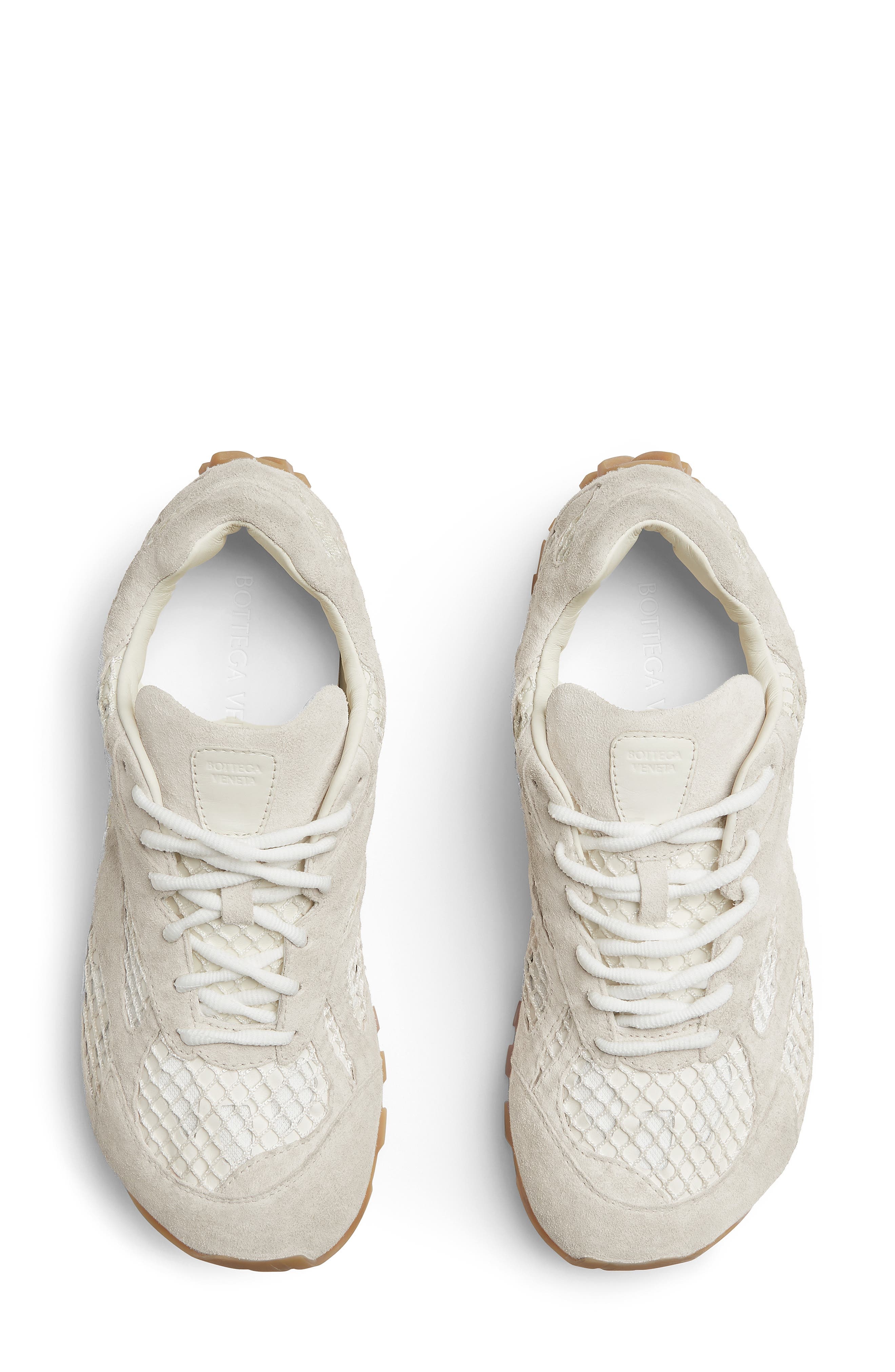 Bottega Veneta Orbit Low Top Sneaker in Sea Salt at Nordstrom - 4