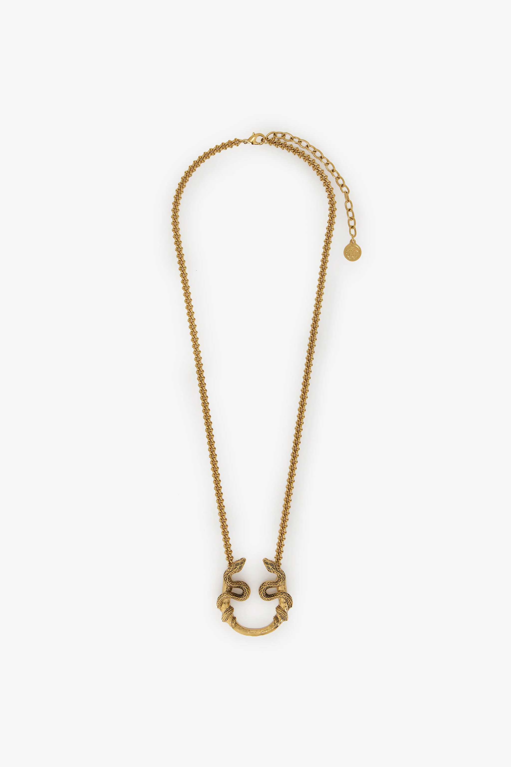 Gold Serpentine Necklace - 1