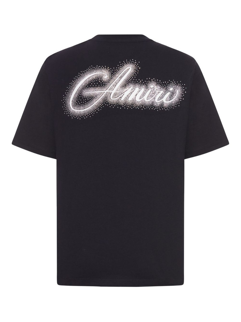 AMIRI crystal-embellishment cotton T-shirt outlook