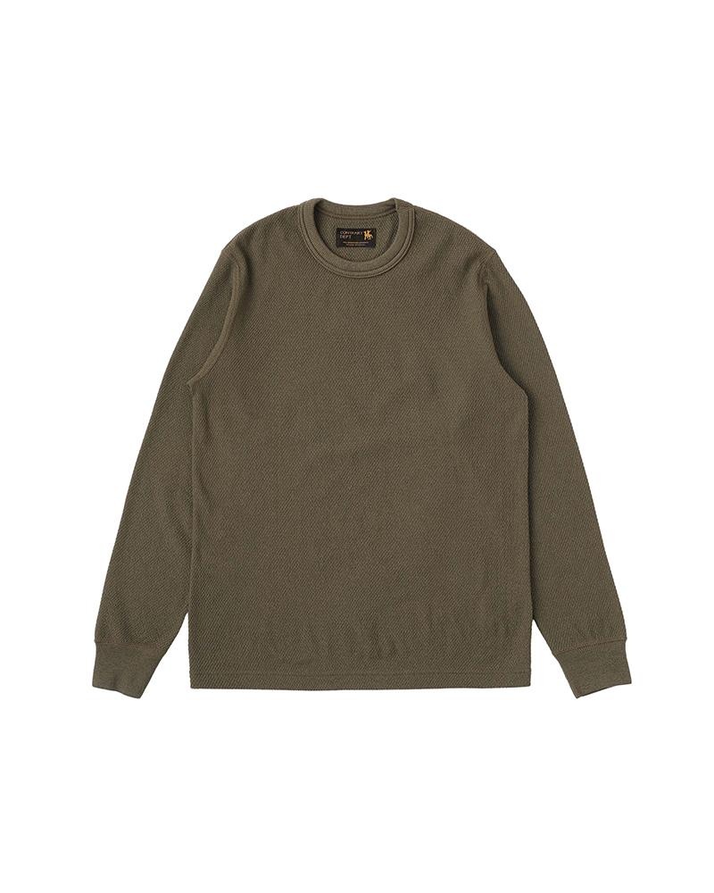 MIL KNIT THERMAL L/S KHAKI - 1