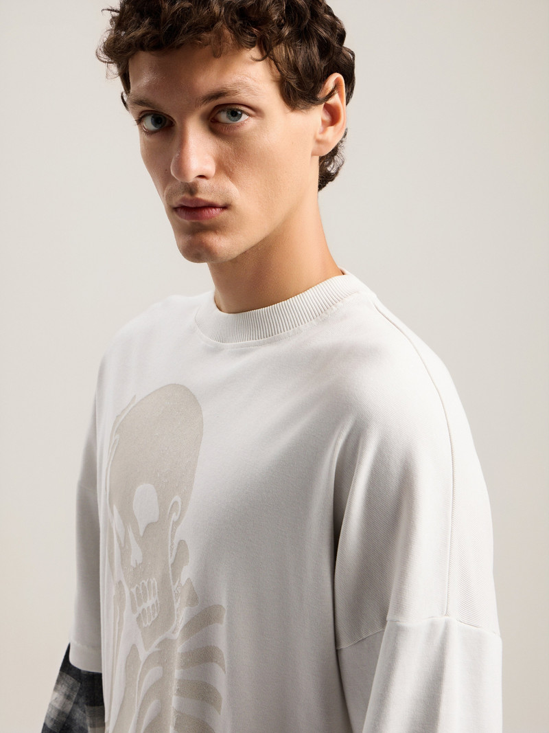 Skull Double Long-Sleeved Shirt 5