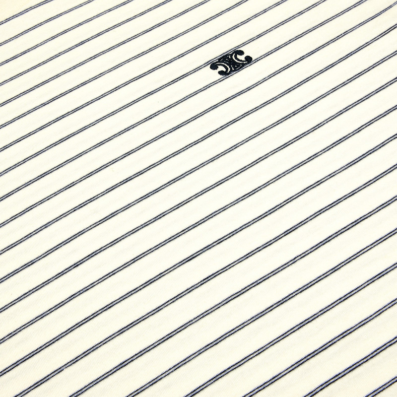 regular triomphe T-shirt in striped jersey 4