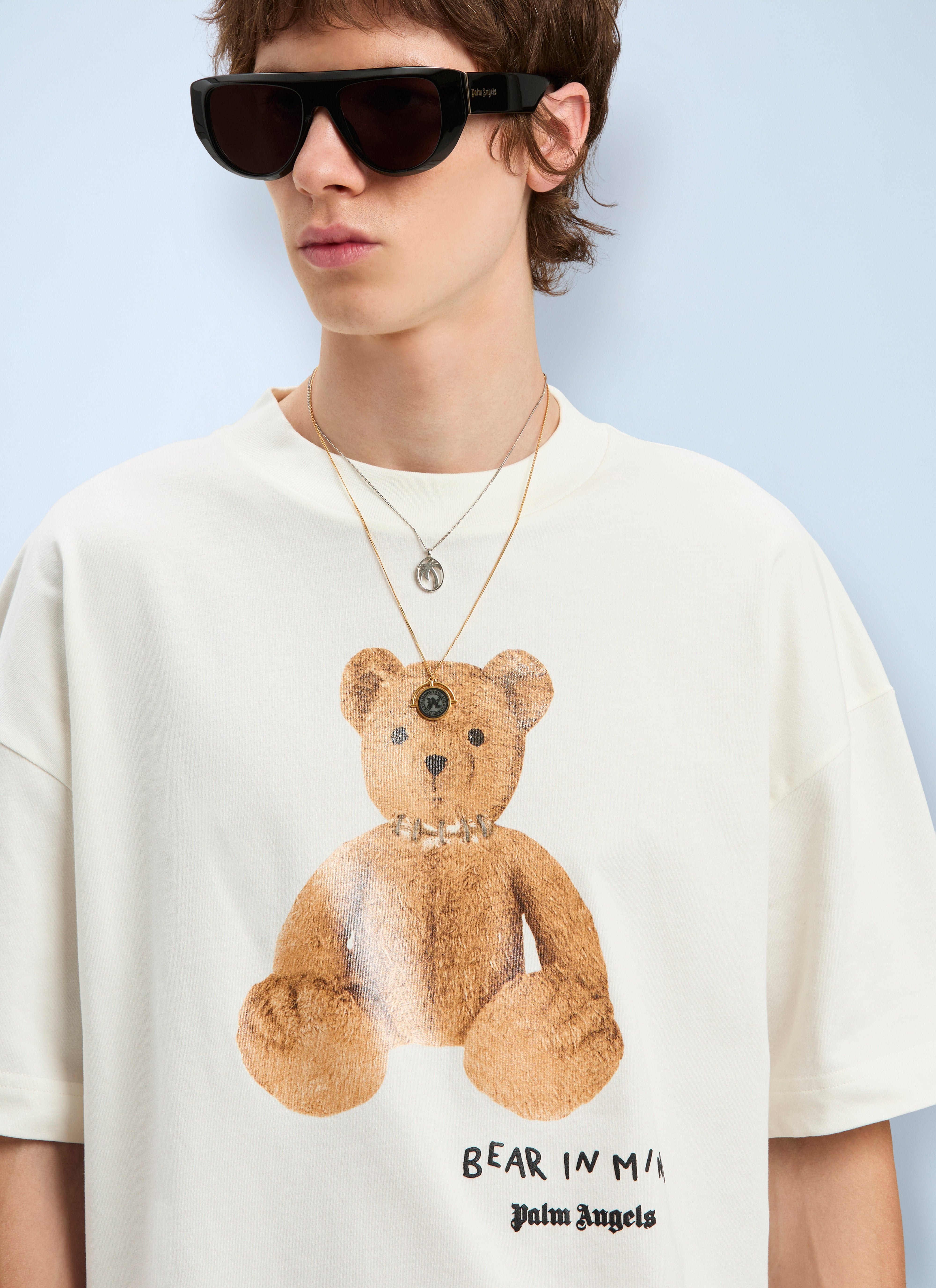 Palm Angels Men Bear In Mind T-Shirt - 5