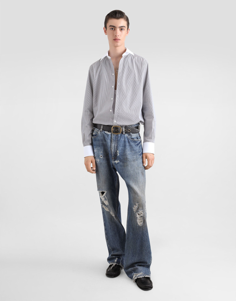Dolce & Gabbana Striped cotton shirt outlook