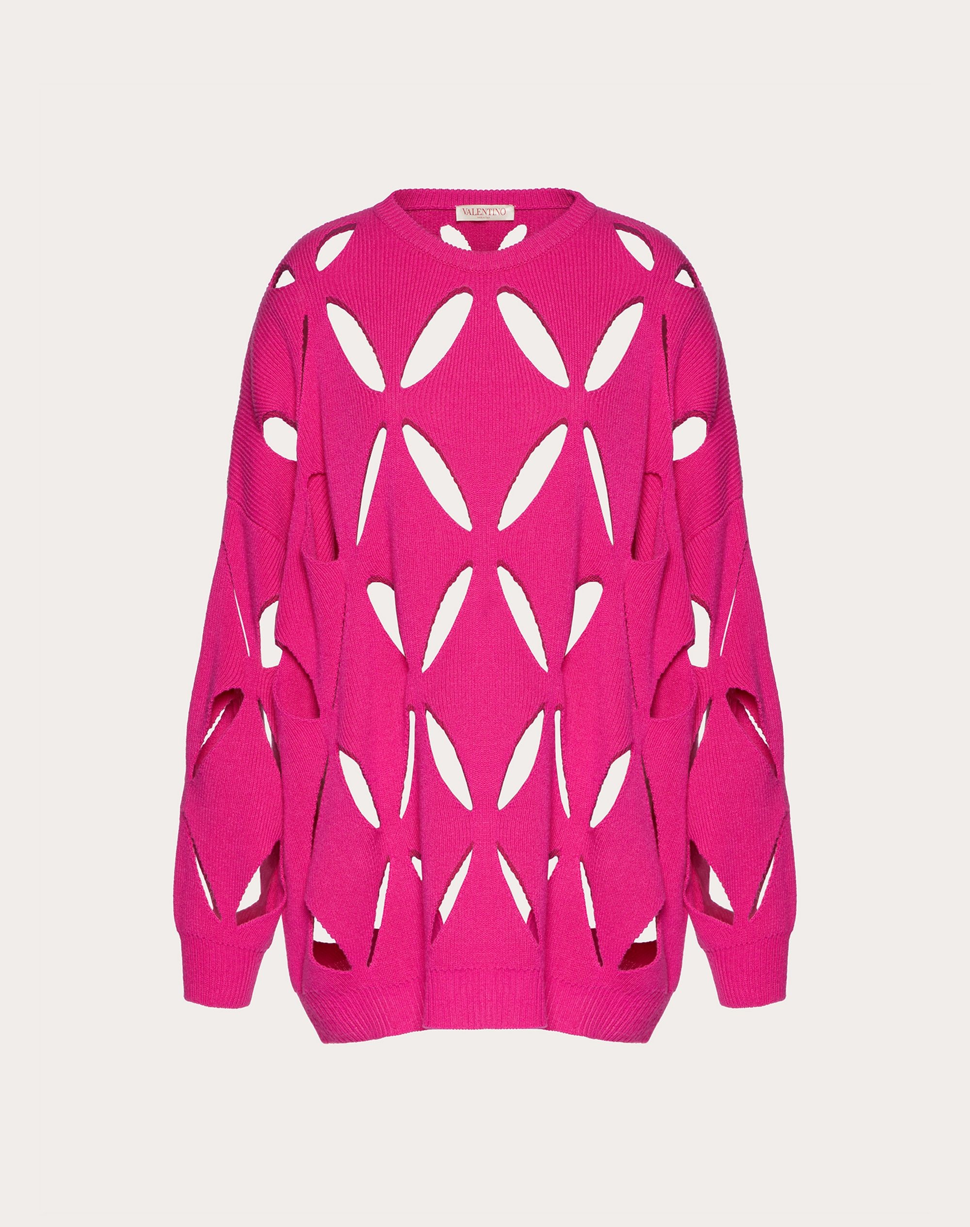 EMBROIDERED WOOL SWEATER - 1