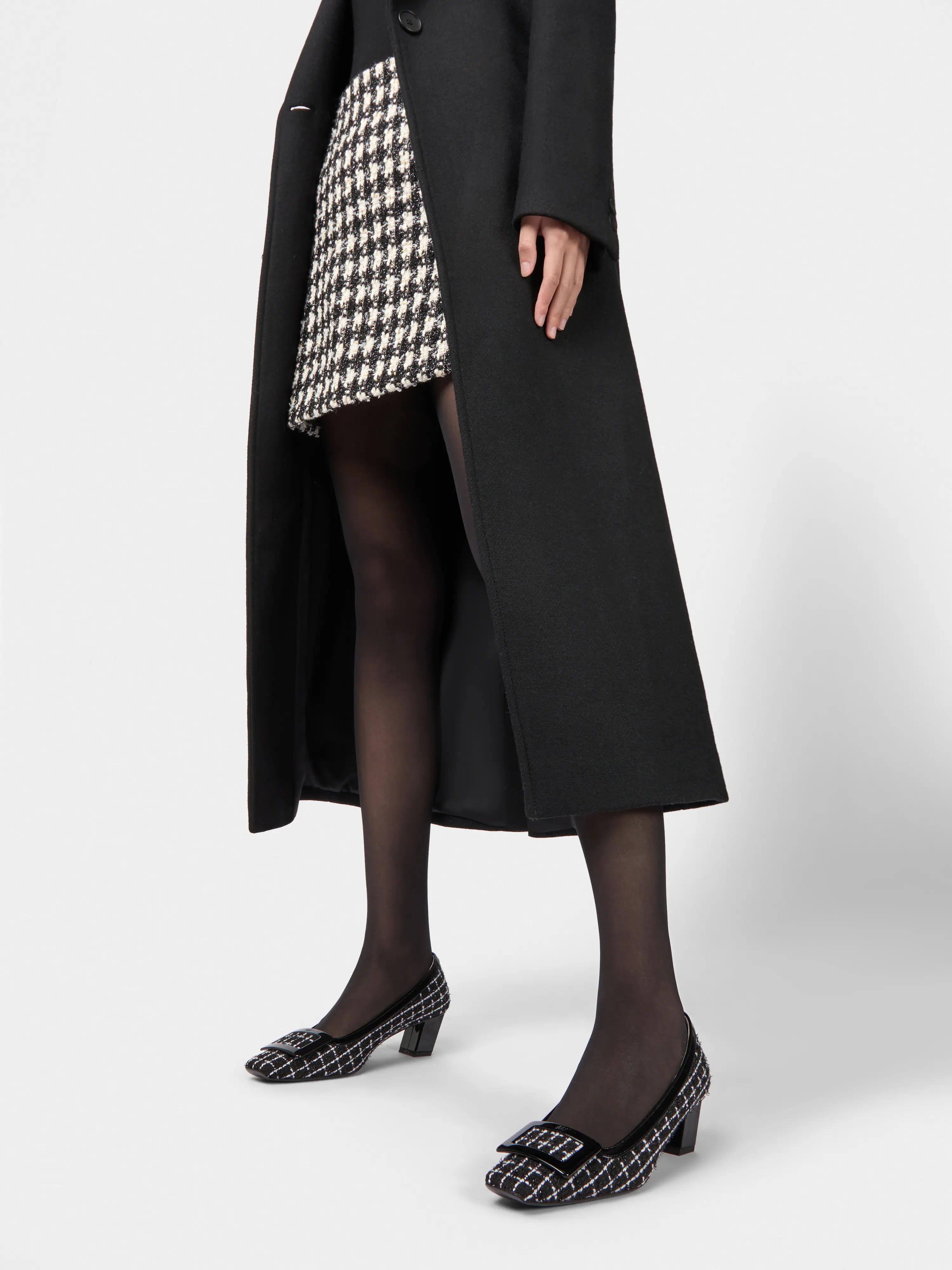 Belle Vivier Pumps in patent fabric - 8