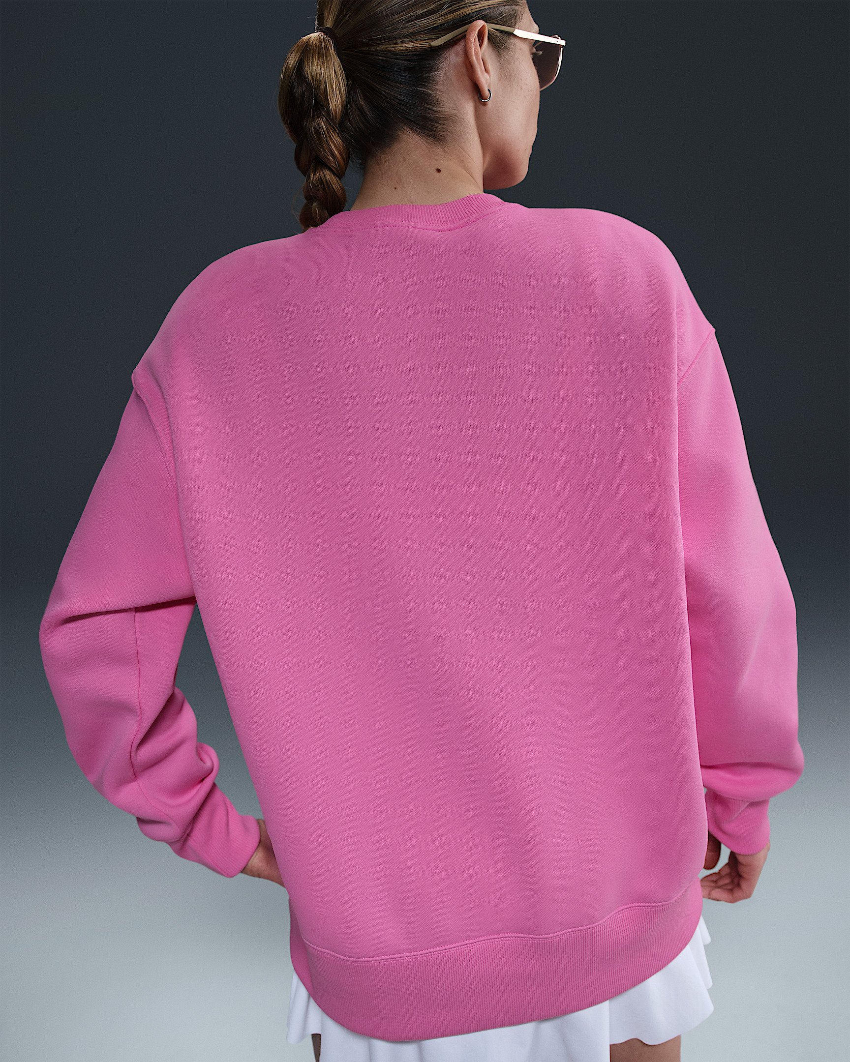 Nike Sportswear Phoenix Fleece Women's Oversized Crew-Neck Sweatshirt - 2