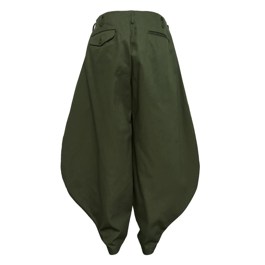 Cotton Chino Puff Pants - 2