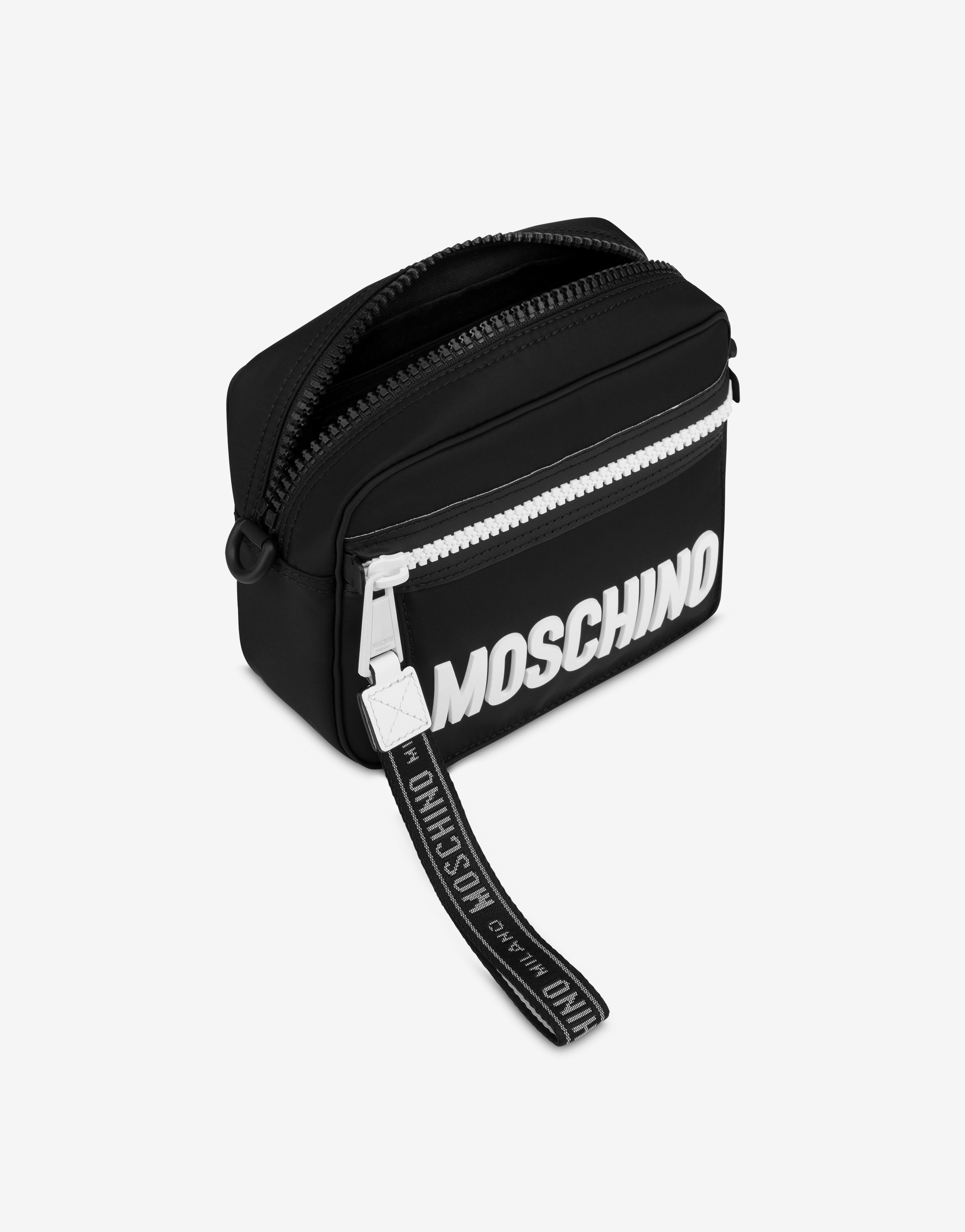 MOSCHINO RECYCLE CROSSBODY BAG - 3