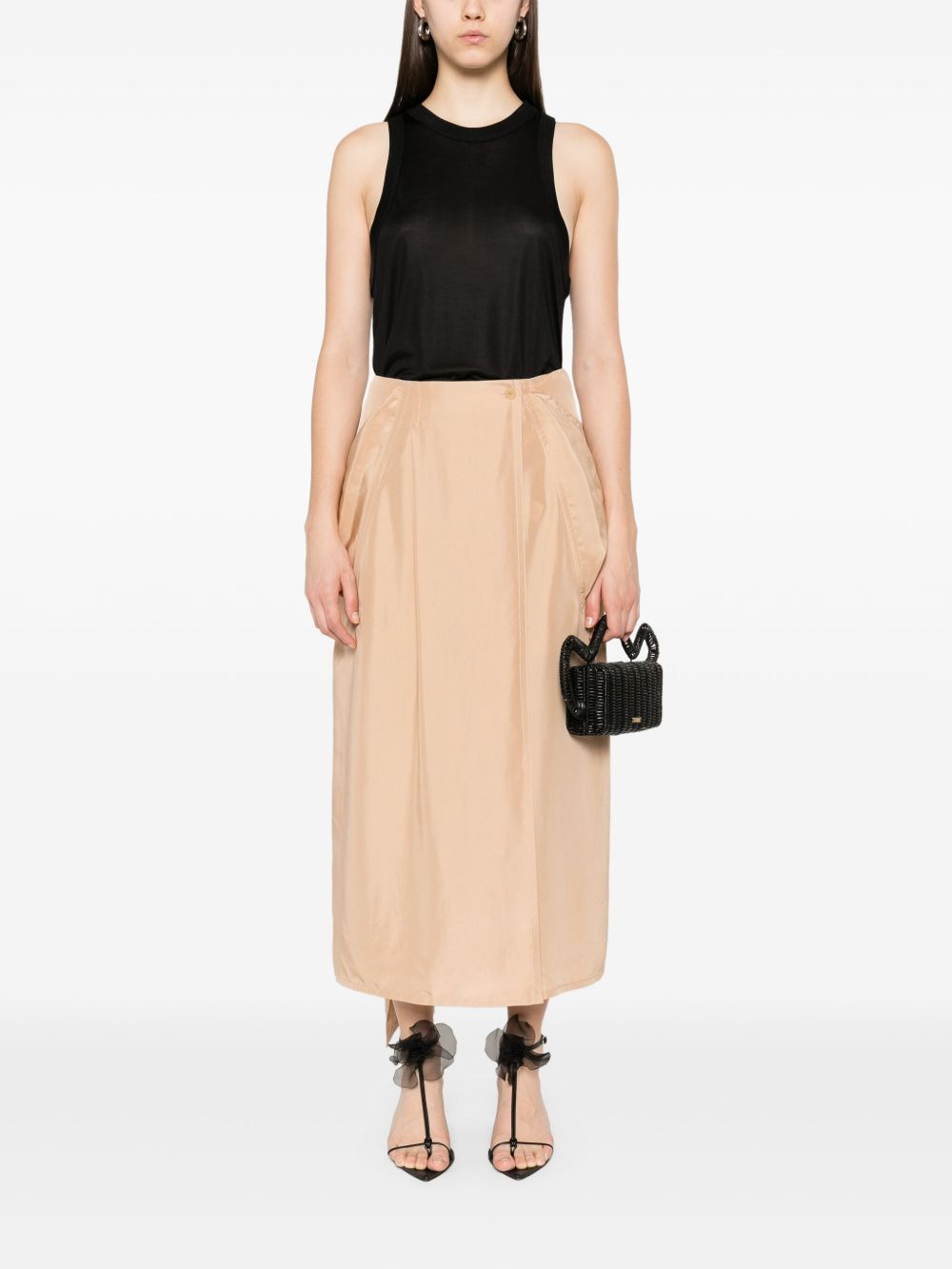 silk tank top - 2
