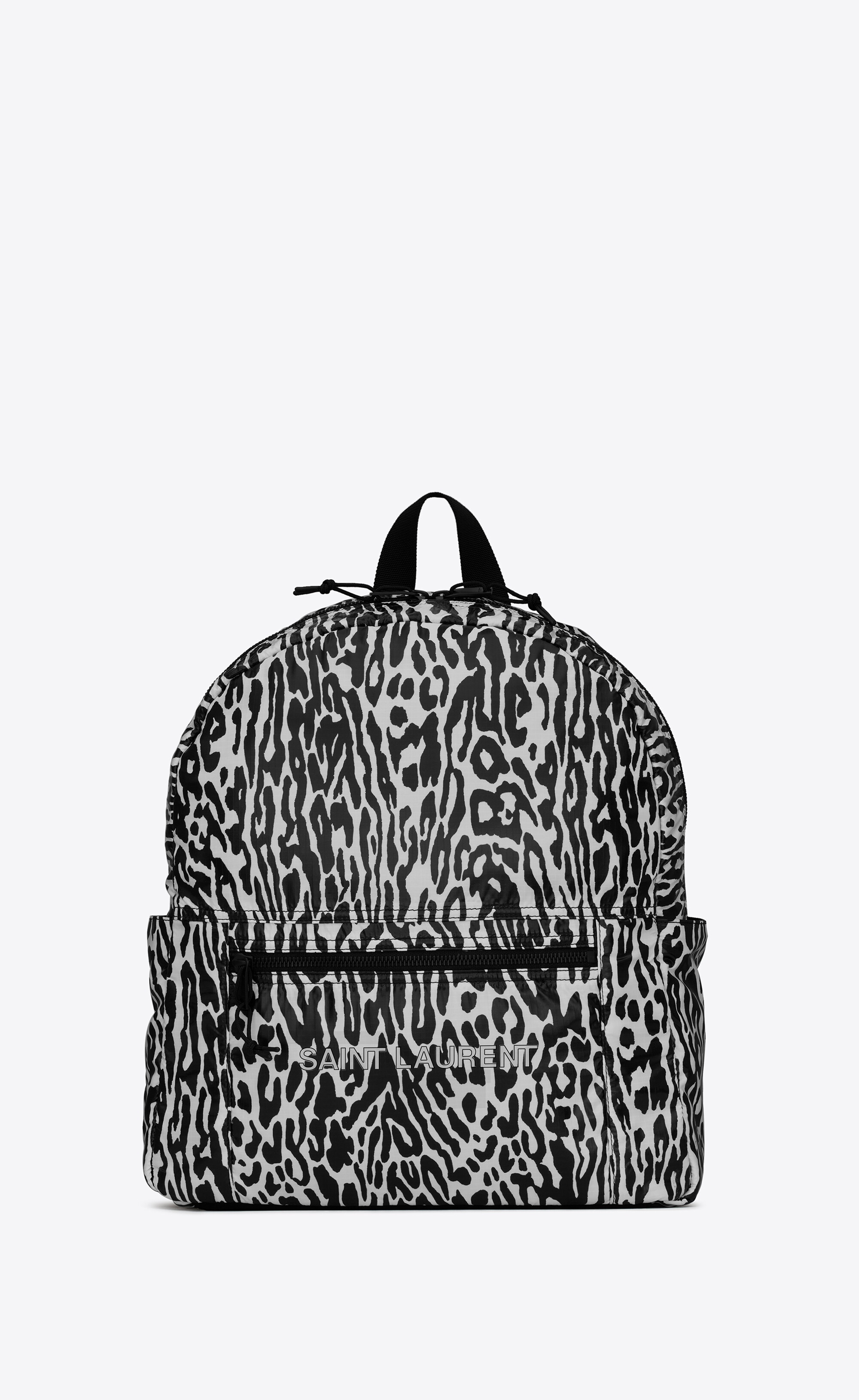 nuxx backpack in leopard print nylon - 1