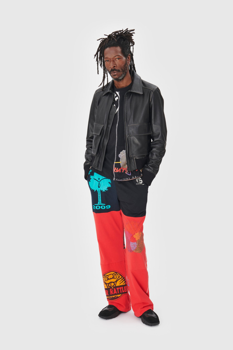 Marine Serre Regenerated Graphic T-shirt Lounge Pants outlook