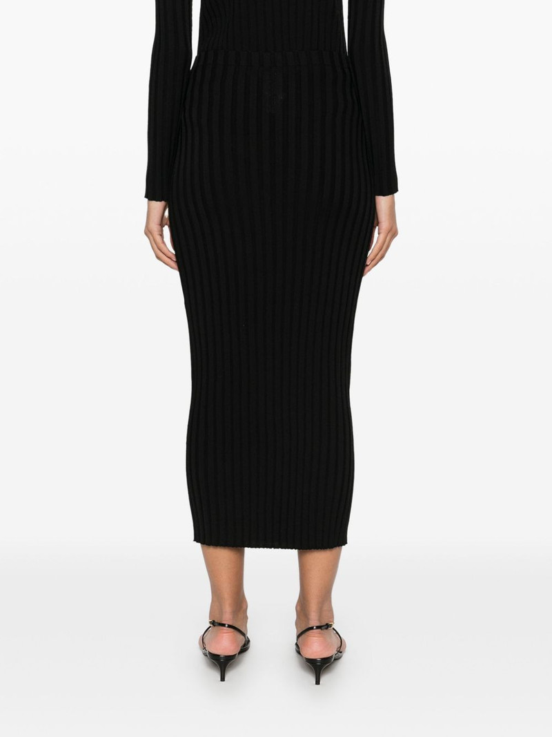ribbed-knit skirt 4