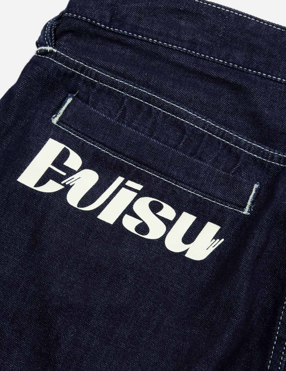 Seagull and Logo Print Balloon Fit Jeans - 12