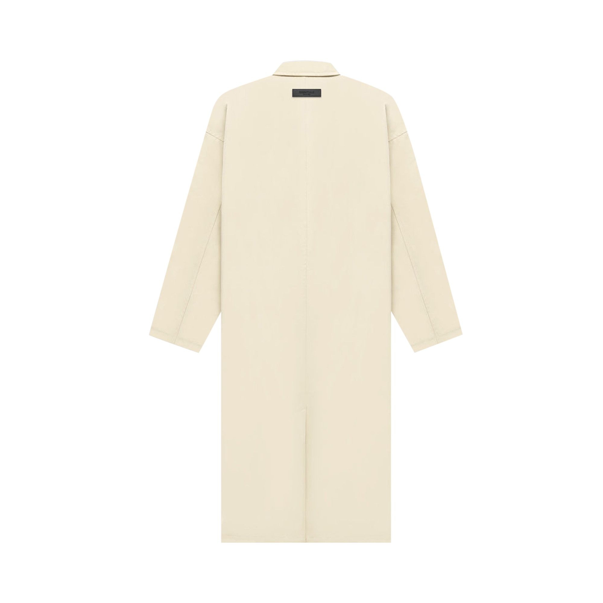 Fear of God Essentials Long Coat 'Eggshell' - 2