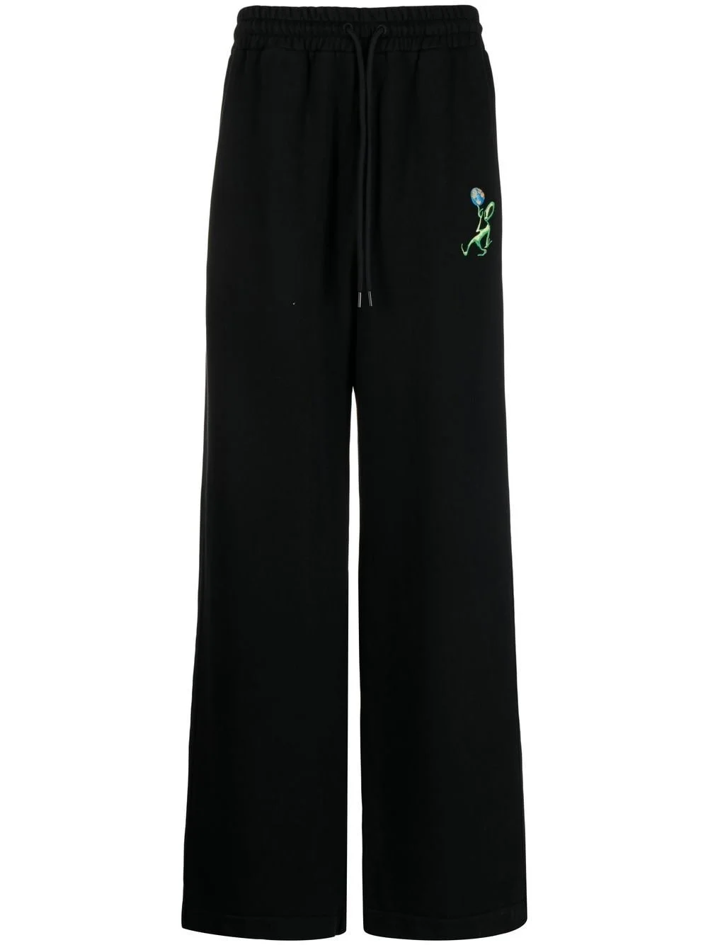 Alien logo print track pants - 1