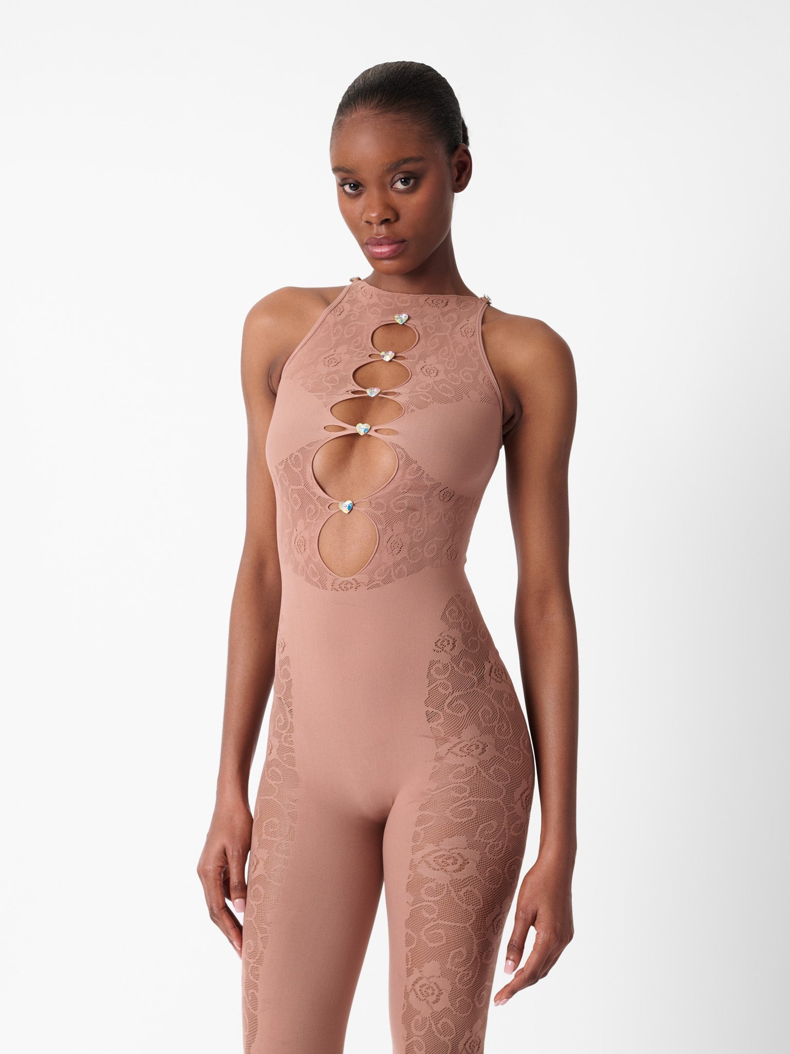 JANICE JUMPSUIT LATTE - 8