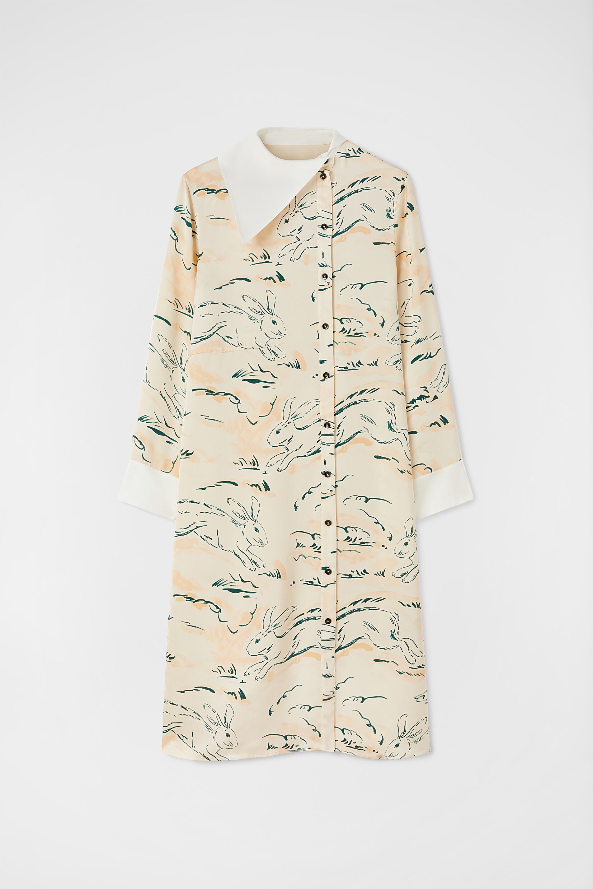 Rabbit Shirt Dress - 1