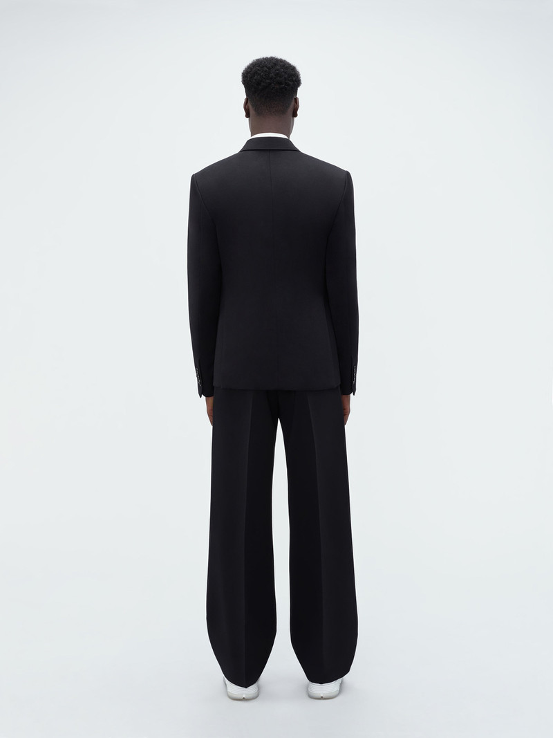 DOUBLE BREAST TUXEDO JACKET-BLACK 17