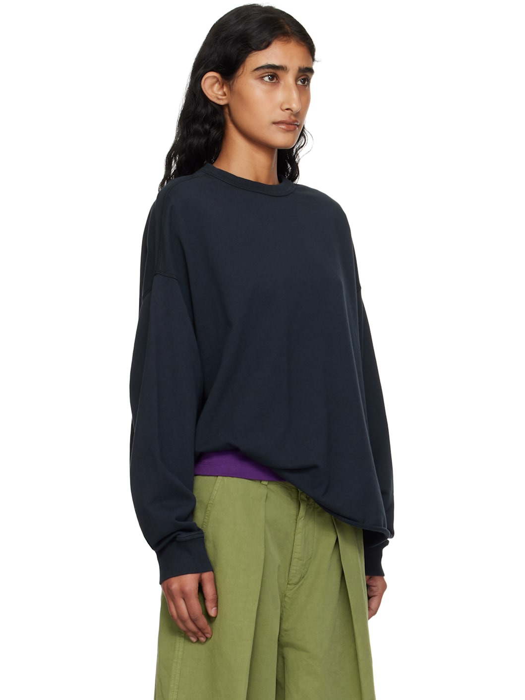 Navy Studio Sweatshirt - 2