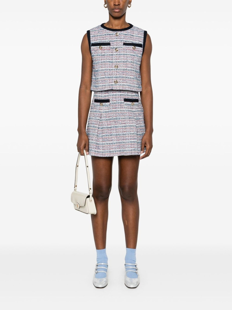 maje tweed mini dress outlook
