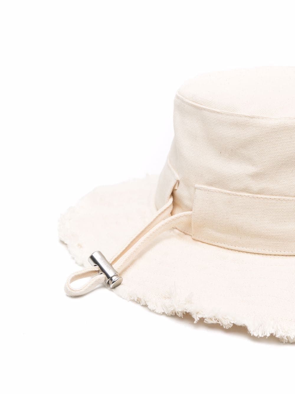 cotton logo-plaque sun hat - 2