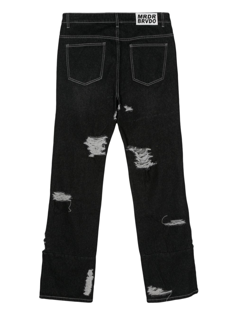 Gnarly distressed-finish jeans - 2