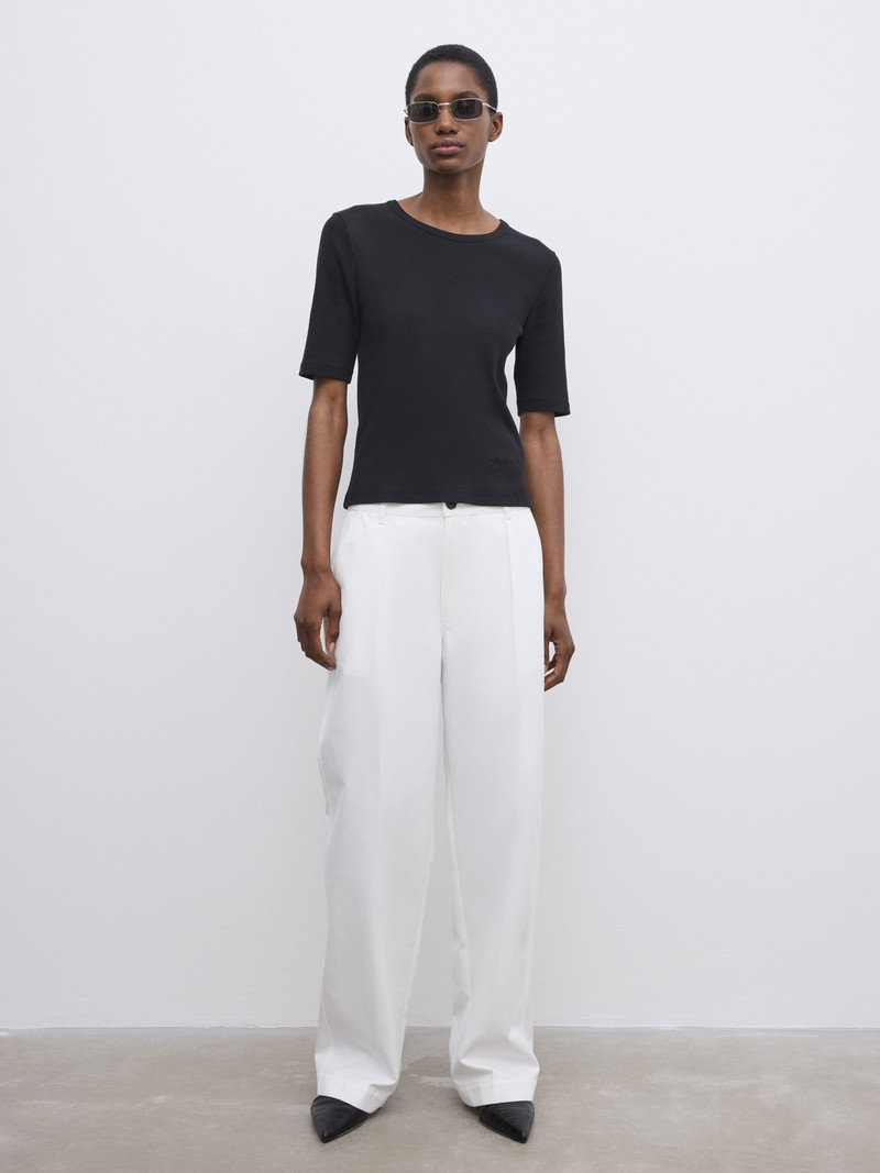 House of Dagmar Fitted Rib t-shirt outlook