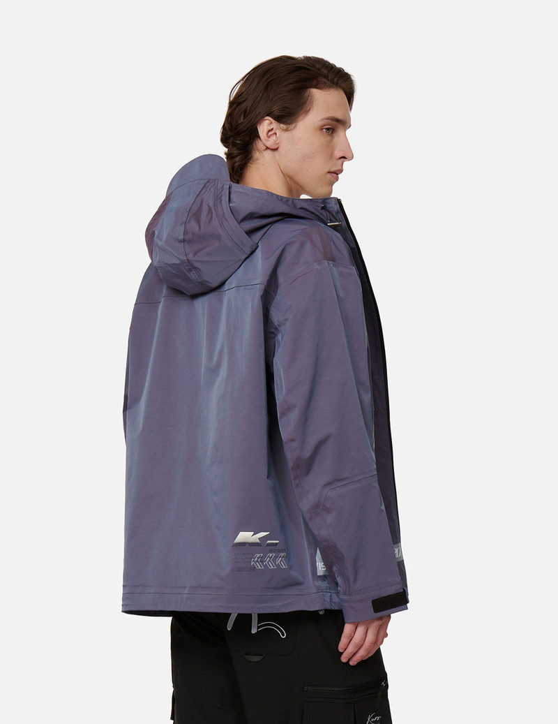 Logo Tape Padded Windbreaker Jacket 8