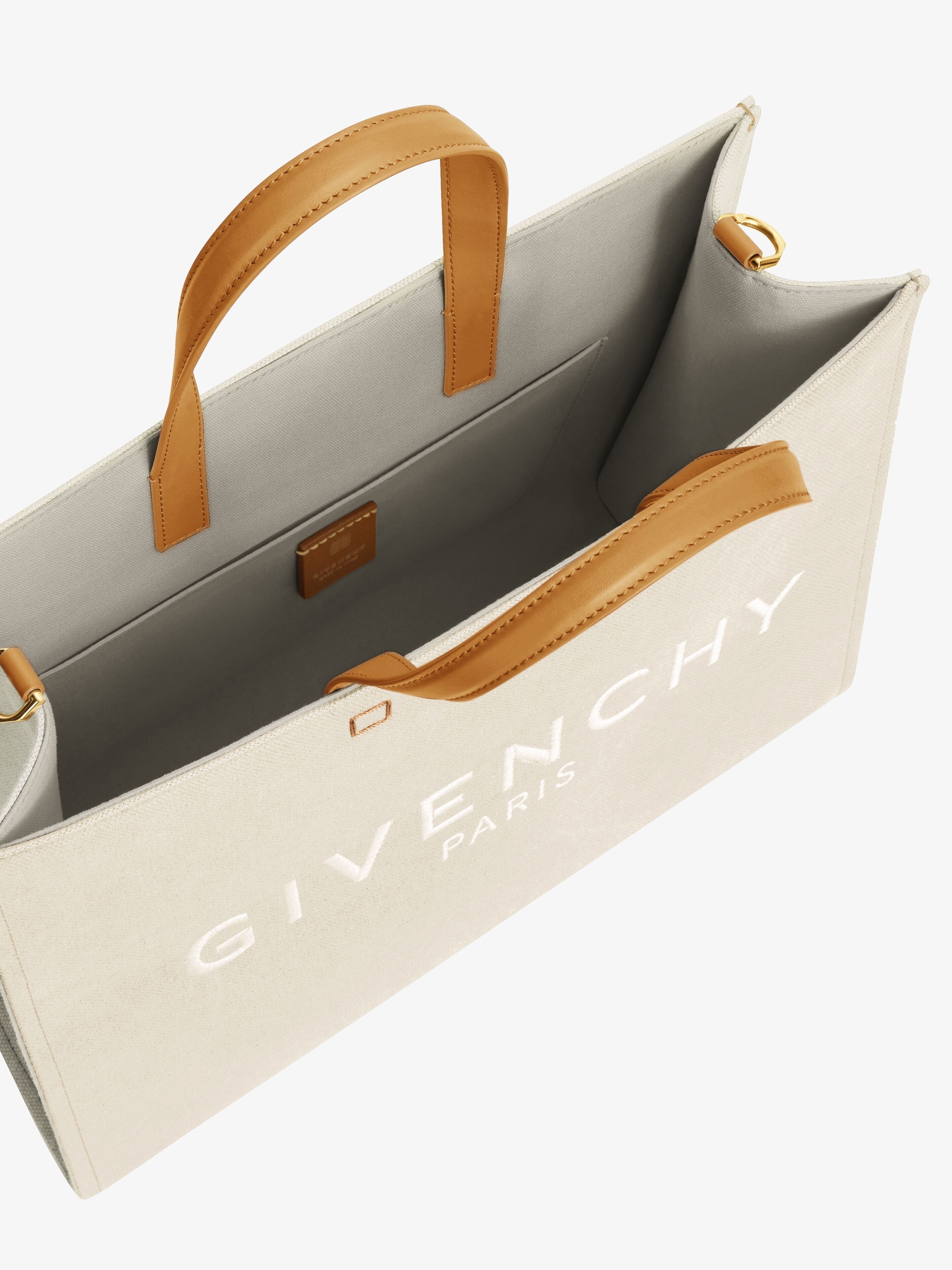 MEDIUM G-TOTE SHOPPING BAG IN CANVAS - 4