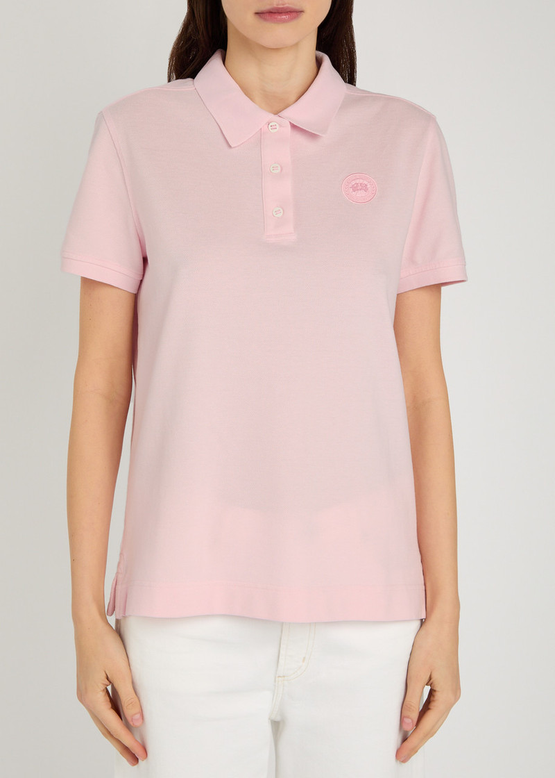 Canada Goose Canada Goose Almira Logo-appliqued Piqué Cotton Polo Shirt outlook