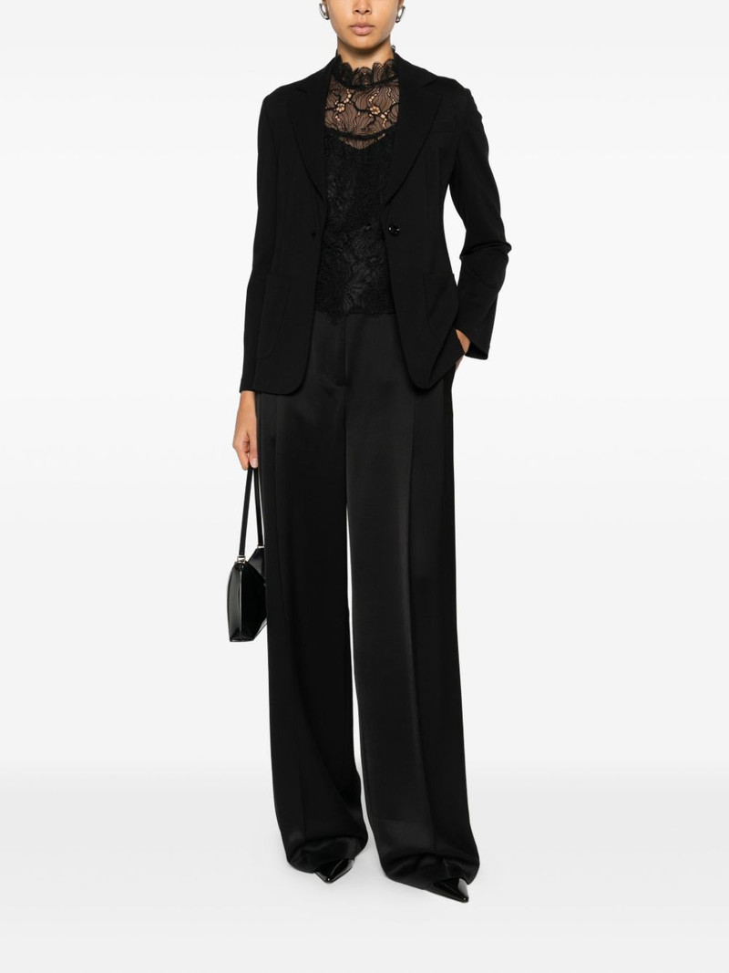 EMPORIO ARMANI single-breasted blazer outlook