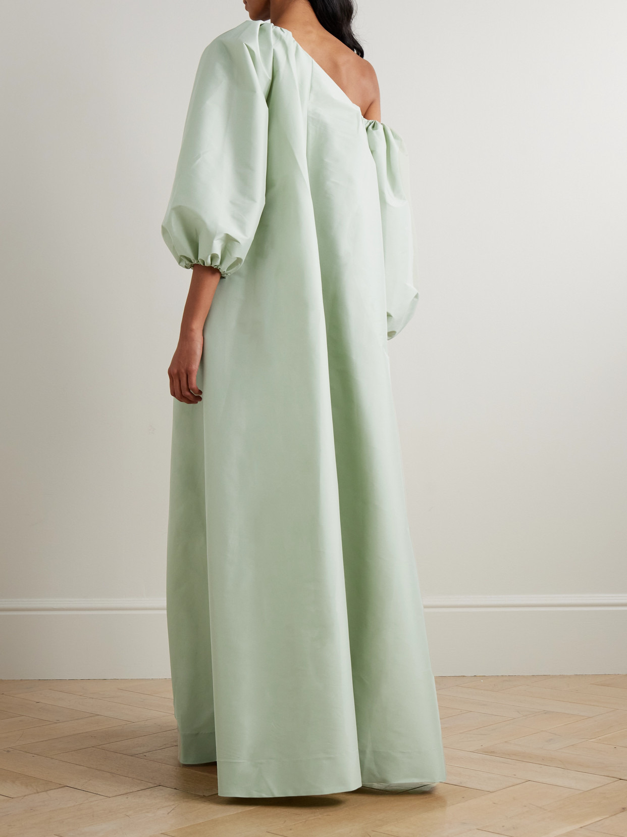 Nathalie Off-the-shoulder Taffeta Gown - 3