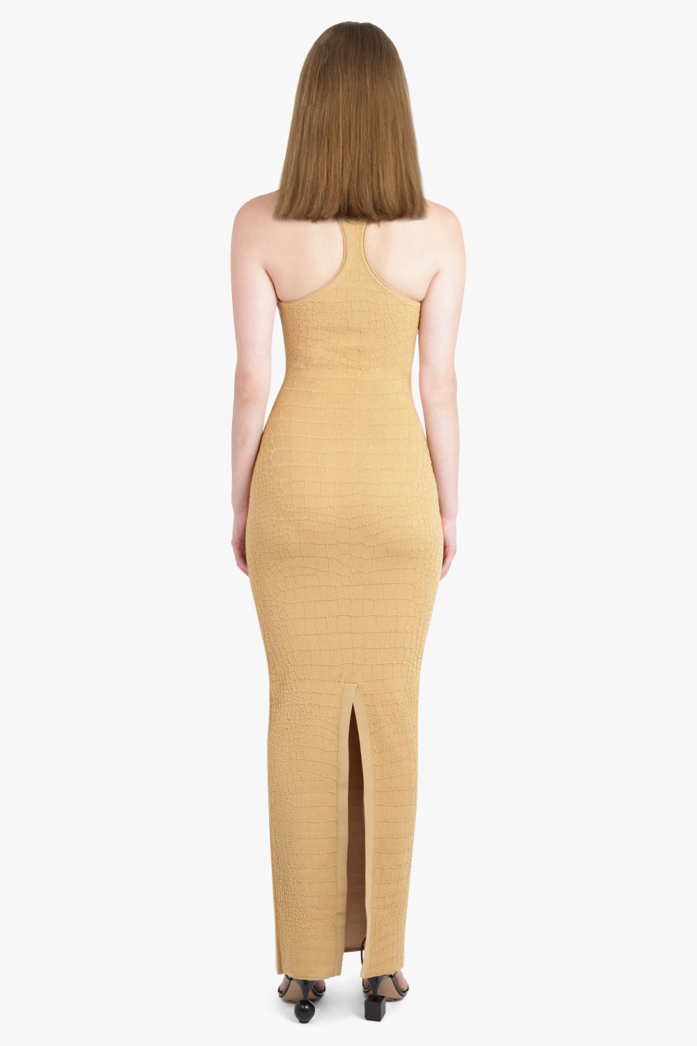LA ROBE SCALA S/LESS MAXI DRESS | CAMEL - 4
