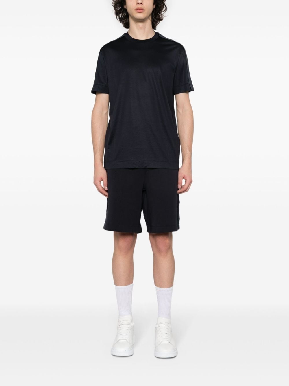 logo-band track shorts - 2