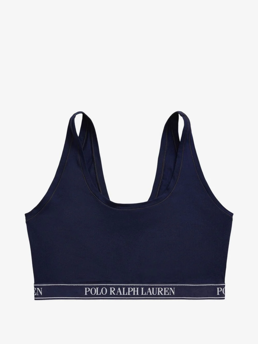 logo-waistband cropped top - 1