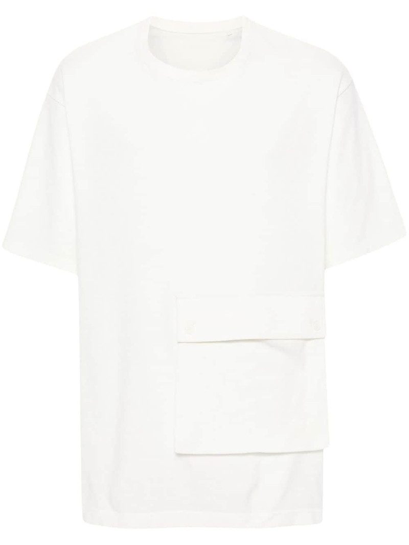 crepe jersey T-shirt 1
