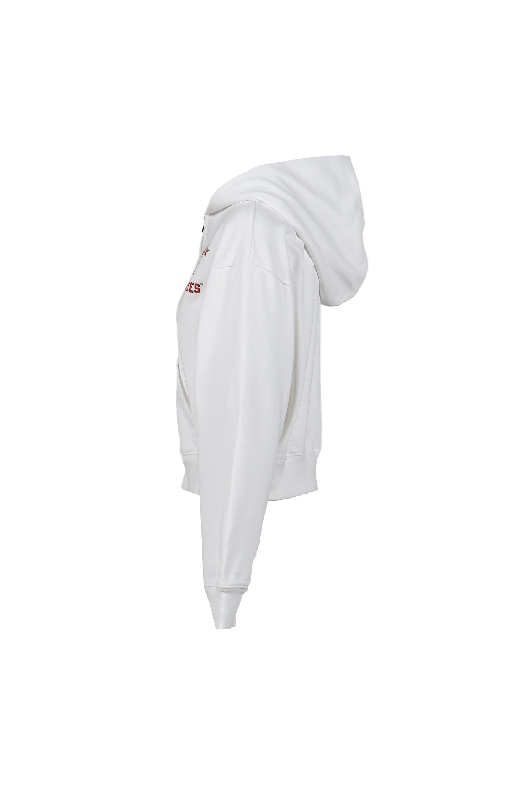 HOMERUN CROPPED ZIP HOODIE / WHT - 3
