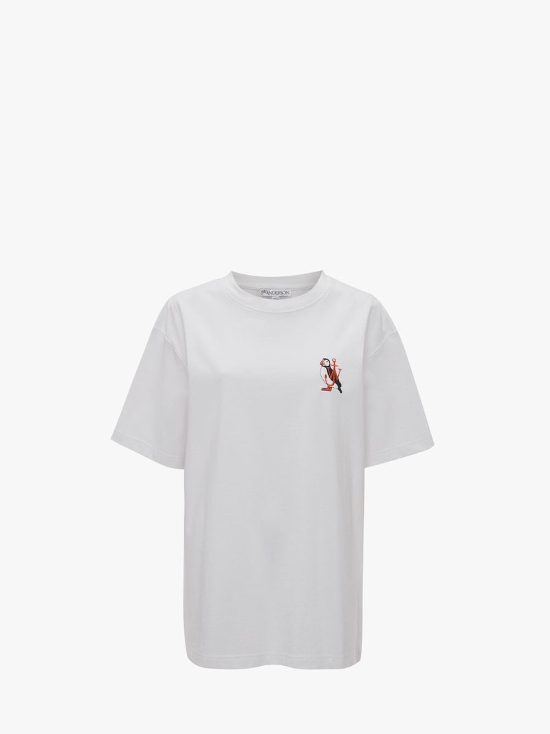T-SHIRT WITH PUFFIN EMBROIDERY 1