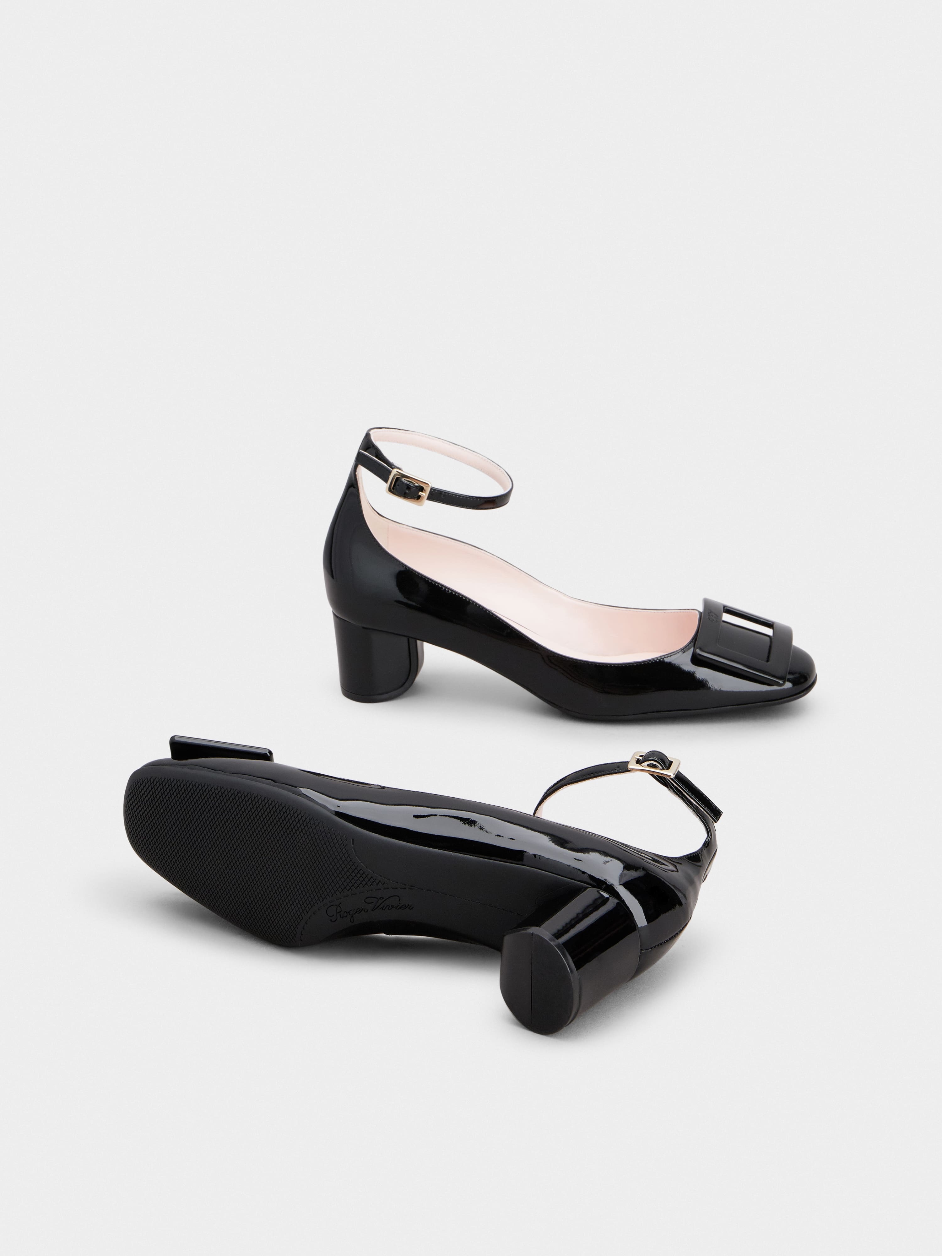 Ankle Strap Pumps in patent leather - 6