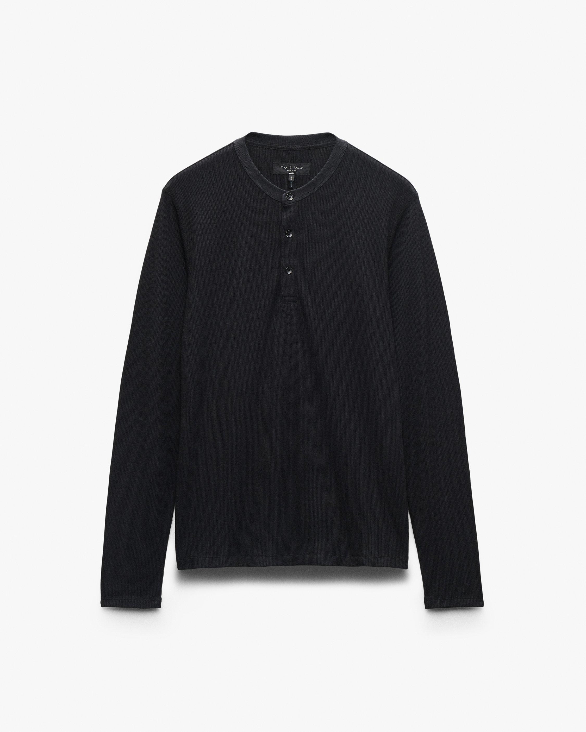 Tech Waffle Henley - 2