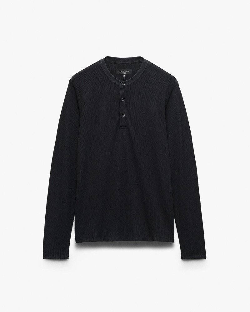Tech Waffle Henley 2