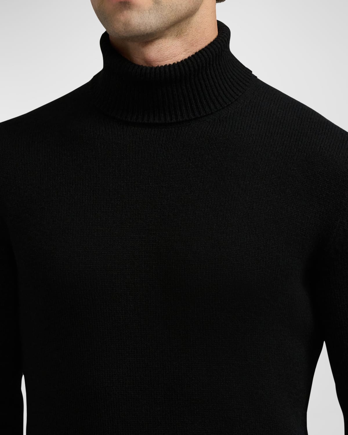 Men's Cashmere Turtleneck Sweater - 6