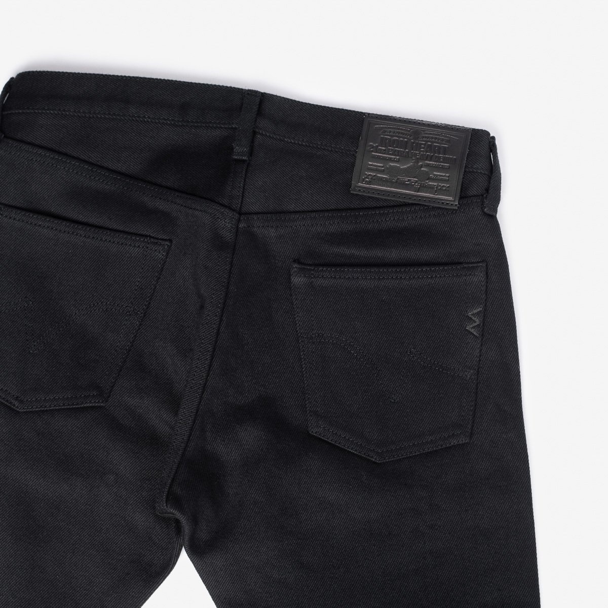 21oz Non-Fade Denim Super Slim Cut Jeans – Superblack - 6
