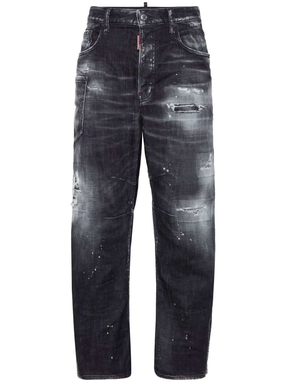 distressed jeans - 1